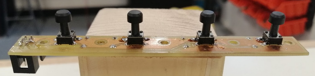 dyi arcade buttons midi controller buttons board pcb