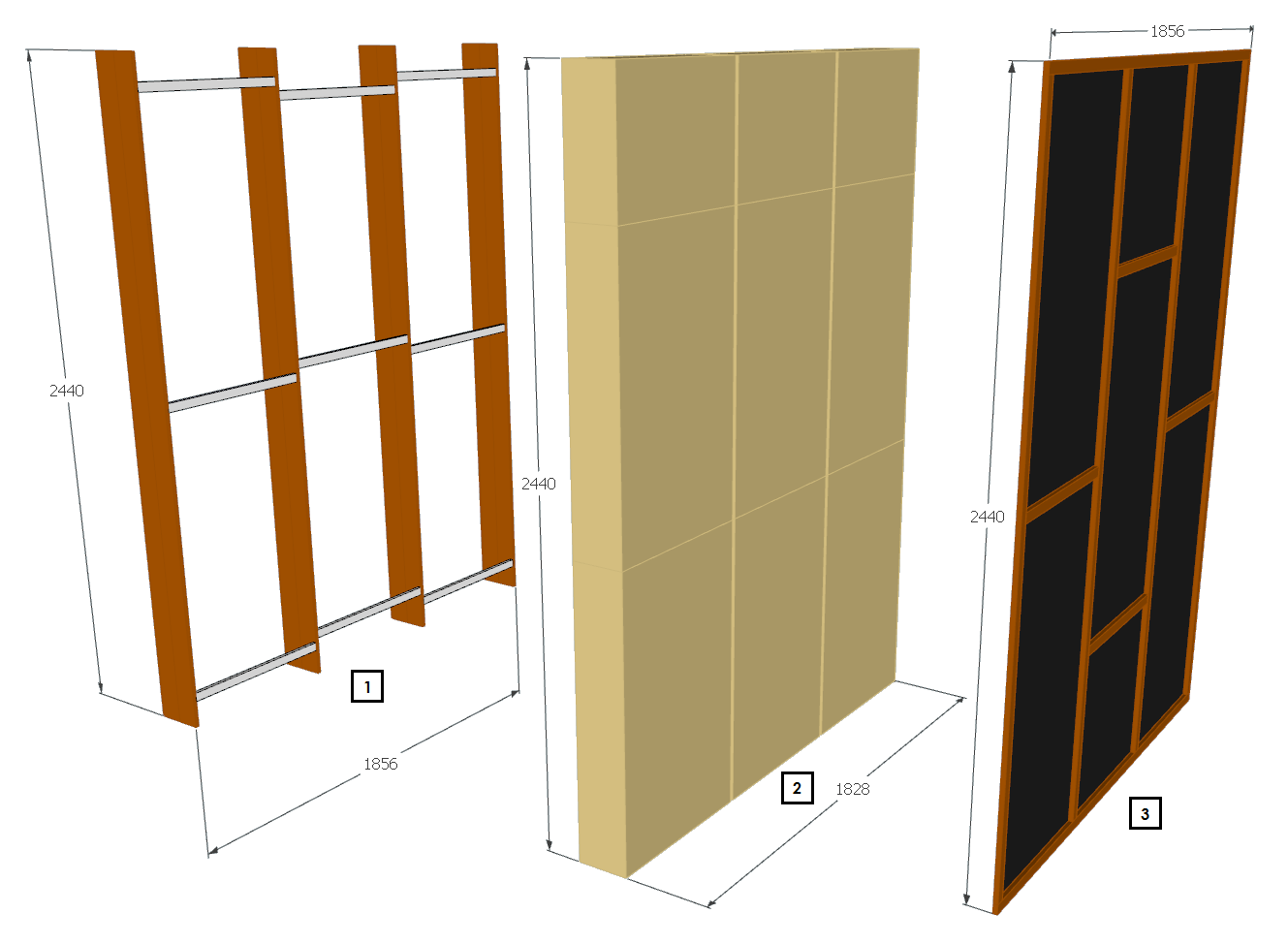 backwall panel design