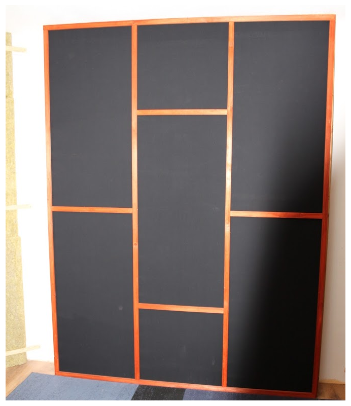 backwall panel finished
