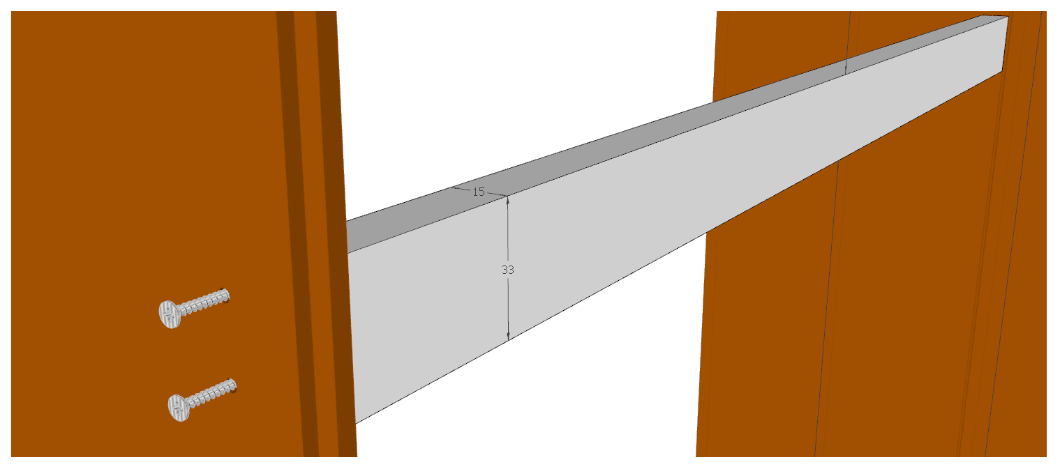 backwall panel holders design