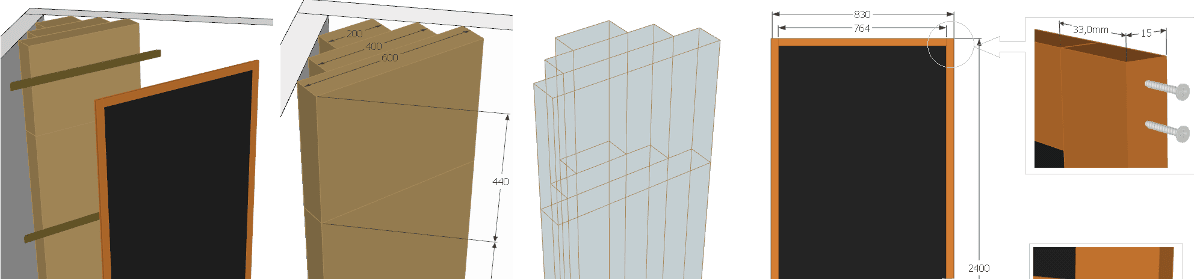 Home studio - DIY Corner bass trap