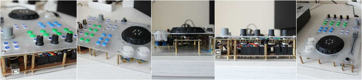 DIY DJ Deck MIDI controller